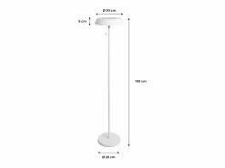 Outlet Lámpara solar led exterior, 150cm Energía Solar
