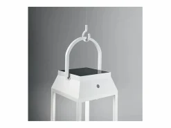 Lámpara solar y recargable para interior/exterior LANTERNA de Perenz Bianco Opaco