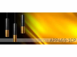 Hot Lámpara Toolight App469-1Cp Black Negro