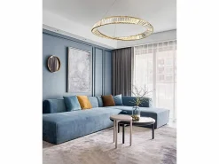 Lámpara Toolight App1201-Cp Cristal 50Cm Gold Lámpara Suspendida