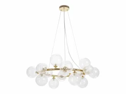 New Lámpara Toolight App907-20Cp Gold Lámpara Suspendida