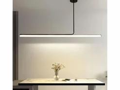 Online Lámpara Toolight Led App1659-Cp 120Cm Black Lámpara Suspendida