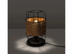Discount Lámparas De Escritorio Gizur Industrial De Cable De Acero - 1 Fuentes Luminosas - L.15 X A.25 Cm - /Cordón Lámpara De Escritorio