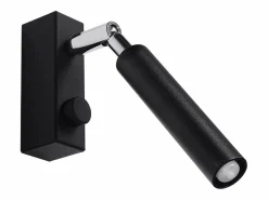 Sale Lámparas de pared Astix moderno de aluminio - 1 fuentes luminosas 4000K - L.3 x A.20 cm - Aplique Para Pared