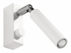 Lámparas de pared Astix moderno de aluminio - 1 fuentes luminosas 4000K - L.3 x A.20 cm - Aplique Para Pared
