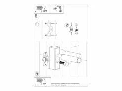 Lámparas de pared Astix moderno de aluminio - 1 fuentes luminosas 4000K - L.3 x A.20 cm - Aplique Para Pared
