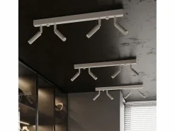Lámparas de pared Astix moderno de aluminio - 1 fuentes luminosas 4000K - L.3 x A.20 cm - Aplique Para Pared