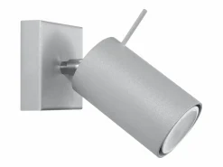 Sollux Lighting Lámparas de pared Briix moderno de acero - 1 fuentes luminosas 3000K - L.8 x A.8 cm -