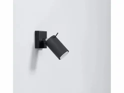 Sale Lámparas de pared Briix moderno de acero - 1 fuentes luminosas 3000K - L.8 x A.16 cm - Aplique Para Pared