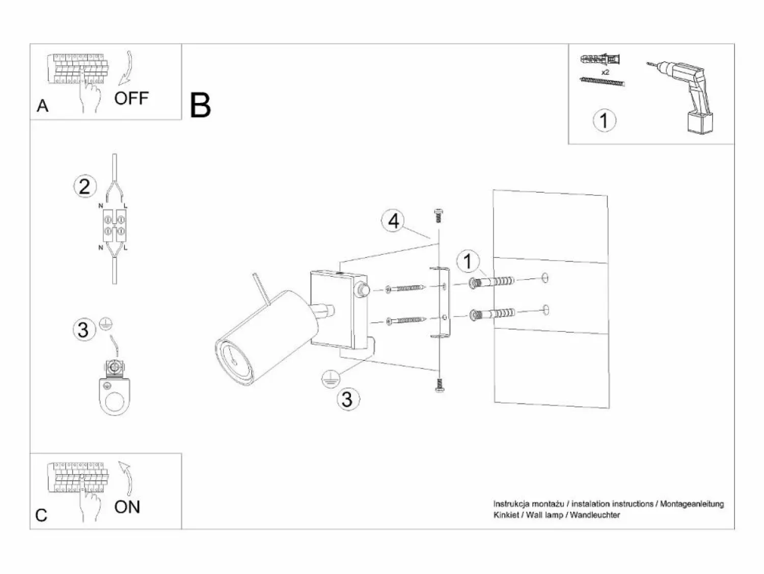 Sale Lámparas de pared Briix moderno de acero - 1 fuentes luminosas 3000K - L.8 x A.16 cm - Aplique Para Pared