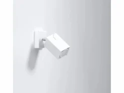 Hot Lámparas de pared Briow moderno de acero - 1 fuentes luminosas 3000K - L.8 x A.8 cm - Aplique Para Pared