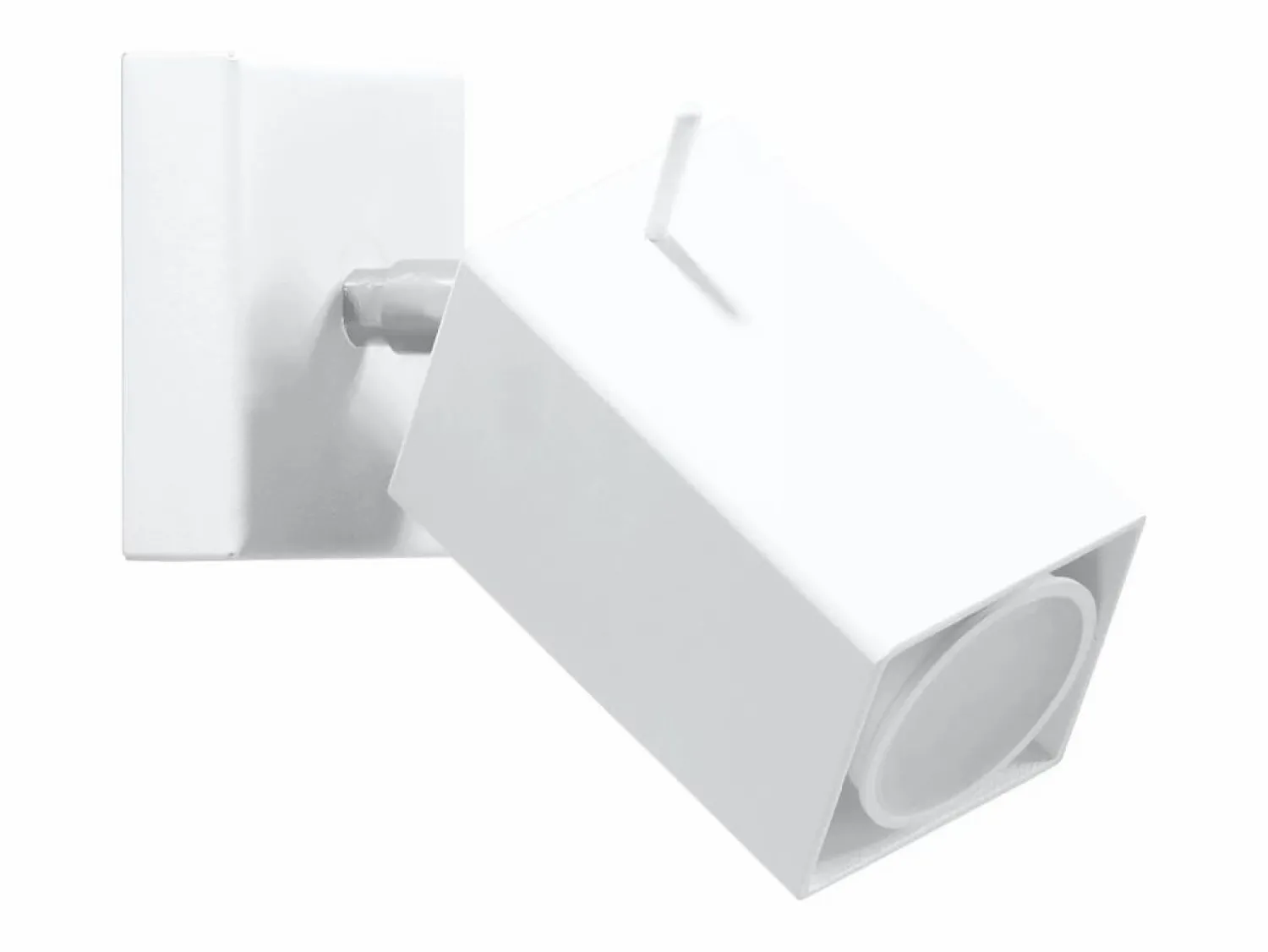 Hot Lámparas de pared Briow moderno de acero - 1 fuentes luminosas 3000K - L.8 x A.8 cm - Aplique Para Pared
