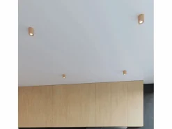 Clearance Sollux Lighting Lámparas de pared Celeris escandinavo de madera - 1 fuentes luminosas 4000K - L.10 x A.10 cm - madera natural Color natural claro