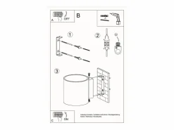 Outlet Lámparas de pared Celeris moderno de aluminio - 1 fuentes luminosas 3000K - L.10 x A.10 cm - Aplique Para Pared