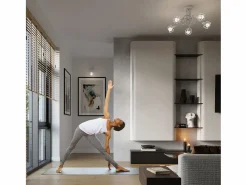 Online Sollux Lighting Lámparas de pared Celubi moderno de acero - 1 fuentes luminosas 3000K - L.14 x A.18 cm - Blanco