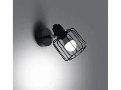 Lámparas de pared Celubi moderno de acero - 1 fuentes luminosas 4000K - L.14 x A.18 cm - Aplique Para Pared