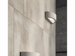 Sollux Lighting Lámparas de pared Enumis moderno de hormigón/vidrio - 1 fuentes luminosas 4000K - L.40 x A.10 cm -