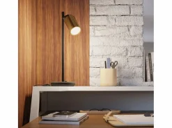 Online Lámparas de pared Glois moderno de acero - 1 fuentes luminosas 4000K - L.8 x A.18,5 cm - oro Aplique Para Pared