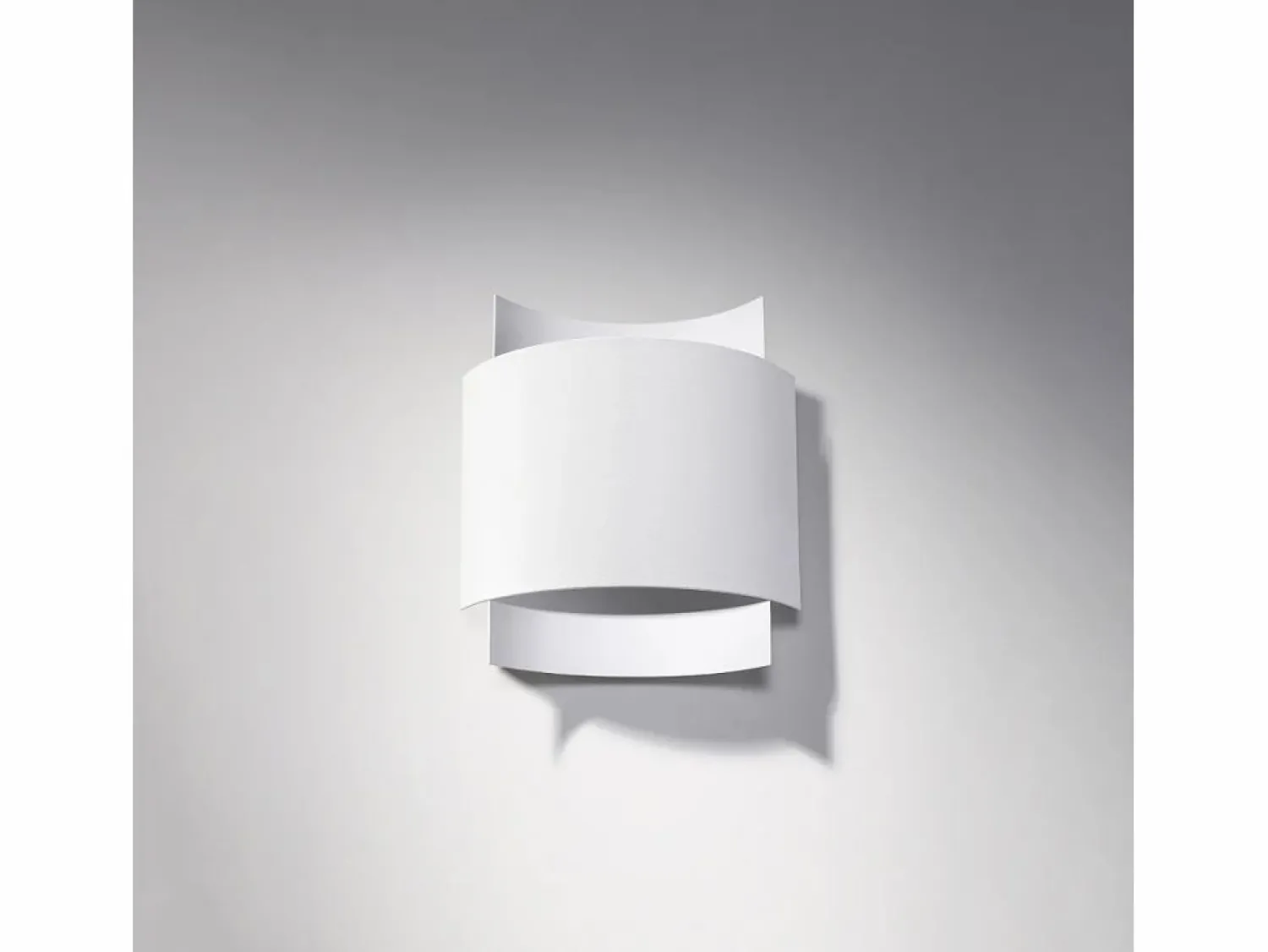 Lámparas de pared Influx industrial de acero - 1 fuentes luminosas 3000K - L.22 x A.23 cm - Aplique Para Pared