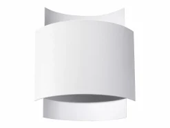 Lámparas de pared Influx industrial de acero - 1 fuentes luminosas 3000K - L.22 x A.23 cm - Aplique Para Pared