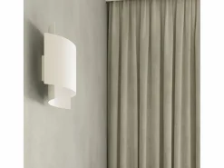 Lámparas de pared Influx industrial de acero - 1 fuentes luminosas 3000K - L.22 x A.23 cm - Aplique Para Pared