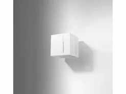 New Lámparas de pared Luminara moderno de aluminio - 1 fuentes luminosas 3000K - L.10 x A.10 cm - Aplique Para Pared