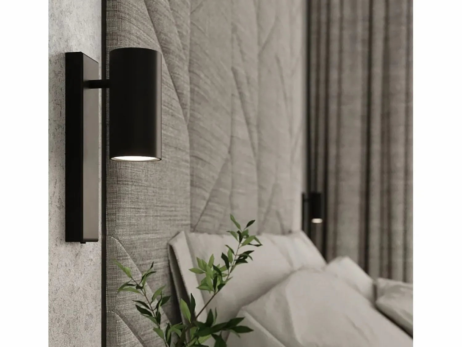 Discount Sollux Lighting Lámparas de pared Nutiq moderno de acero - 1 fuentes luminosas 3000K - L.6 x A.15 cm - Negro