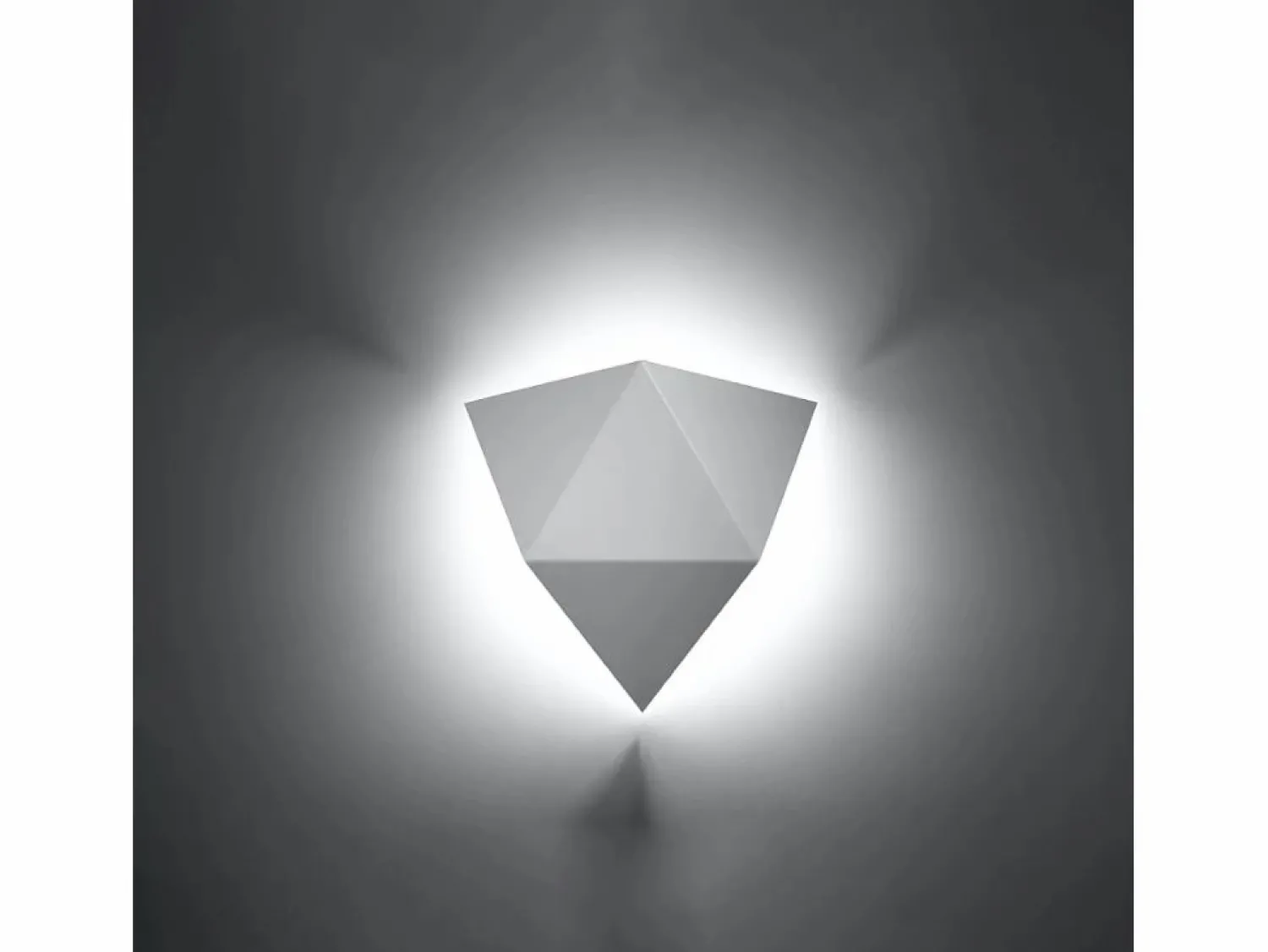 Hot Lámparas de pared Solara moderno de acero - 2 fuentes luminosas 4000K - L.27 x A.25 cm - Aplique Para Pared
