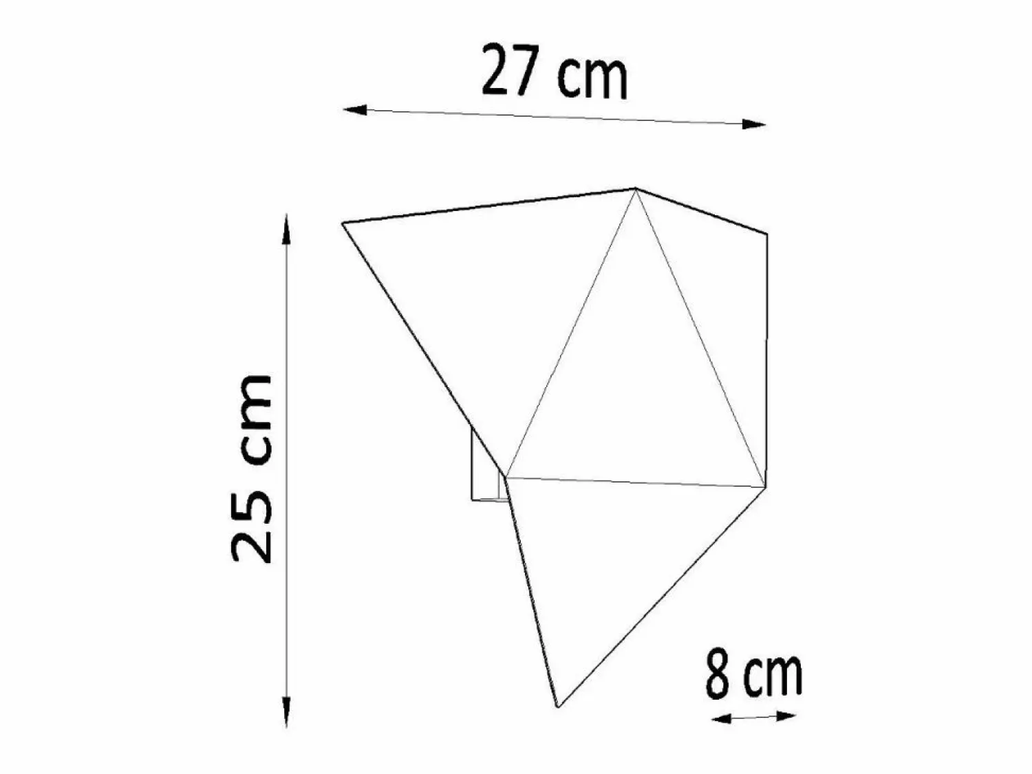 Hot Lámparas de pared Solara moderno de acero - 2 fuentes luminosas 4000K - L.27 x A.25 cm - Aplique Para Pared
