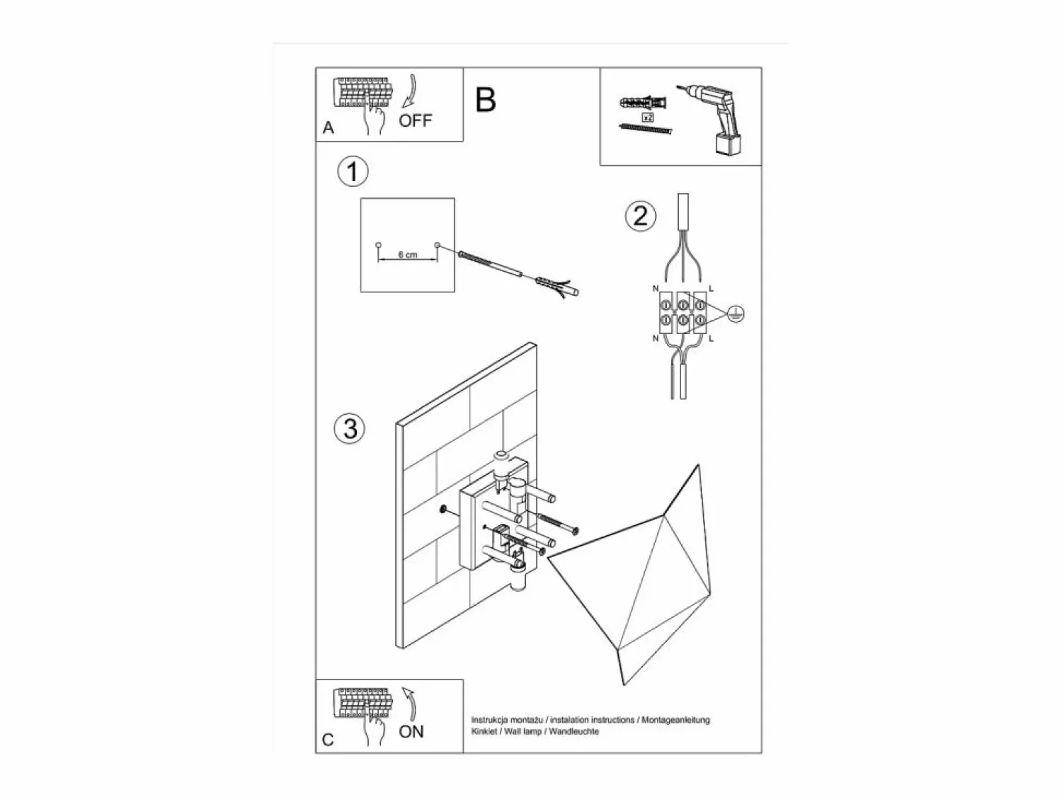 Hot Lámparas de pared Solara moderno de acero - 2 fuentes luminosas 4000K - L.27 x A.25 cm - Aplique Para Pared