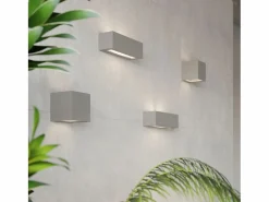 Clearance Lámparas de pared Solara moderno de cerámica/vidrio - 1 fuentes luminosas 4000K - L.32,5 x A.9,5 cm - Aplique Para Pared