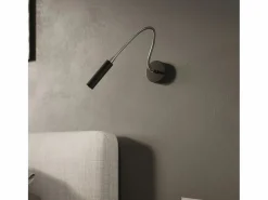 Hot Lámparas de pared Xilar moderno de acero - 1 fuentes luminosas 3000K - L.8 x A.52 cm - Aplique Para Pared