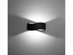 Lámparas de pared Zanila moderno de acero - 1 fuentes luminosas 4000K - L.30 x A.13 cm - Aplique Para Pared