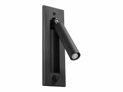 Sale Lámparas de pared Zarenex moderno de acero - 1 fuentes luminosas 4000K - L.6,5 x A.20 cm - Aplique Para Pared