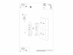 Sale Lámparas de pared Zarenex moderno de acero - 1 fuentes luminosas 4000K - L.6,5 x A.20 cm - Aplique Para Pared