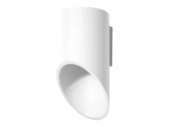 Online Sollux Lighting Lámparas de pared Zitiex moderno de aluminio - 1 fuentes luminosas 4000K - L.10 x A.20 cm - Blanco