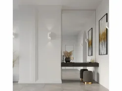 Online Sollux Lighting Lámparas de pared Zitiex moderno de aluminio - 1 fuentes luminosas 4000K - L.10 x A.20 cm - Blanco