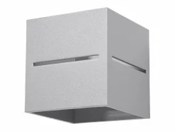 Best Lámparas de pared Zorbo moderno de aluminio - 1 fuentes luminosas 4000K - L.10 x A.10 cm - Aplique Para Pared