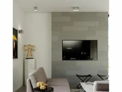 Best Lámparas de pared Zorbo moderno de aluminio - 1 fuentes luminosas 4000K - L.10 x A.10 cm - Aplique Para Pared