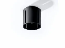 Outlet Lámparas de techo Brich moderno de aluminio - 1 fuentes luminosas 3000K - L.10 x A.10 cm - Plafón