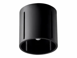 Outlet Lámparas de techo Brich moderno de aluminio - 1 fuentes luminosas 3000K - L.10 x A.10 cm - Plafón