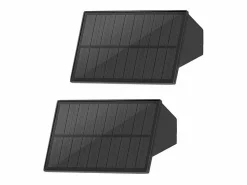 Best Lámparas solares para pared exterior - 2 luces solares de pared para exterior, luces de pared para exterior, luz exterior, blanco cálido Iluminación Exterior