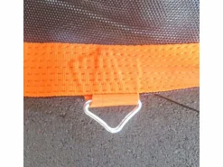 Best Lona de trampolín redonda, resistente a la intemperie, de polipropileno, color , con 72 anillas en V (323 x 323 x 1 cm) Cama Elástica