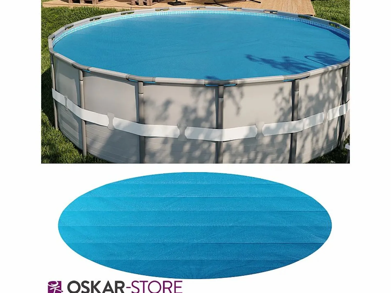Discount Lona solar 549x549x1 Accesorio Piscina