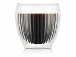 Bodum Lote 2 Vasos Doble Pared 20cl Pavina Rayados