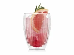 Online Bodum Lote 2 Vasos Doble Pared 32cl Pavina Rayados - Set 2 Vasos 12249-10