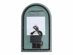 OZAIA Lote de 2 espejos de baño en arco antivaho con luces LED, Ancho 50 cm, ARCADI