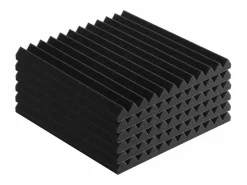 Lote de 52 Paneles de Espuma Acústica SucceBuy 30.48 x 30.48 x 2.54 cm para Paredes y Techos de Estudios
