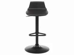 Discount Vente-unique Lote de 2 taburetes de bar de polipropileno CALAS Negro