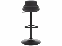 Discount Vente-unique Lote de 2 taburetes de bar de polipropileno CALAS Negro